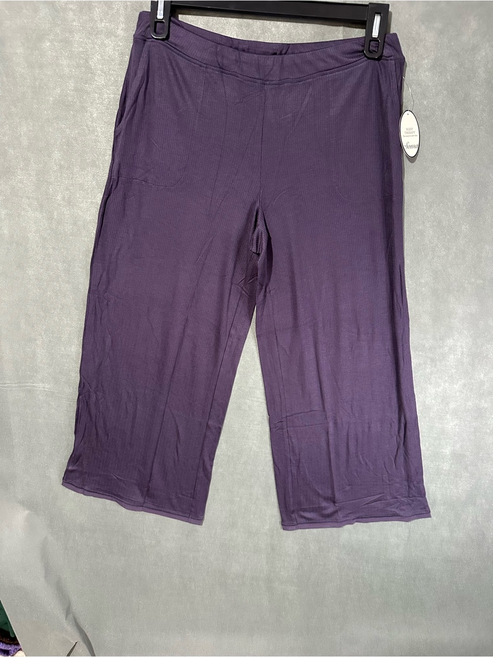 NWT Soma Sleep Therapy Wide Leg Short Pants - Size M - Nightshade